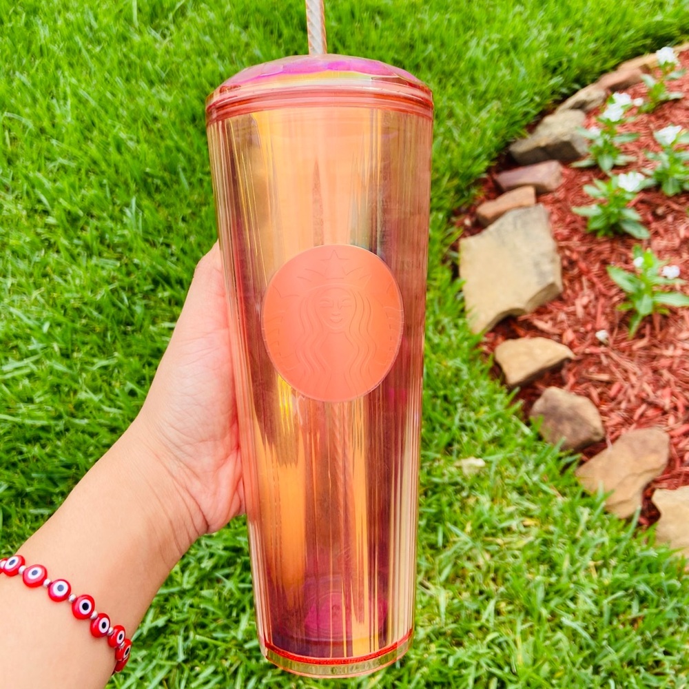 Starbucks rose gold 2020 summer cup